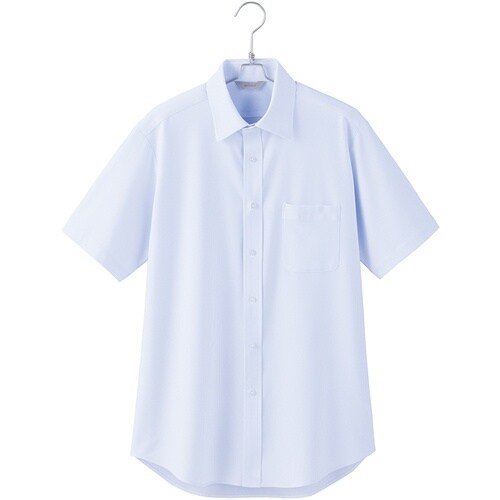 ピエ メンズ半袖シャツAZ634050 サックス