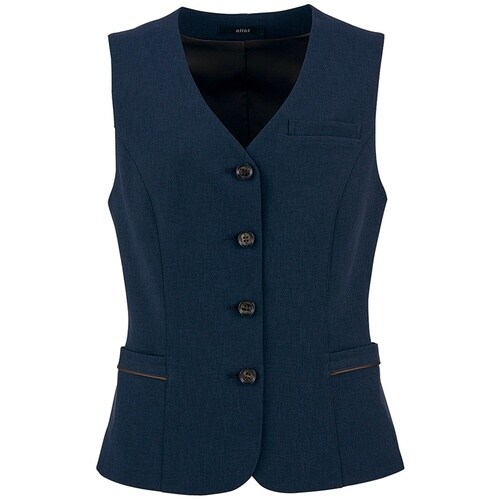 ピエ レディースベストAZ630011 ネイビー