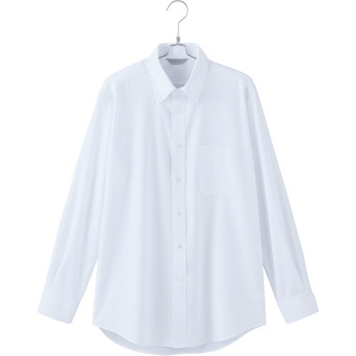 ピエ メンズ長袖ボタンダウンシャツAZ634061