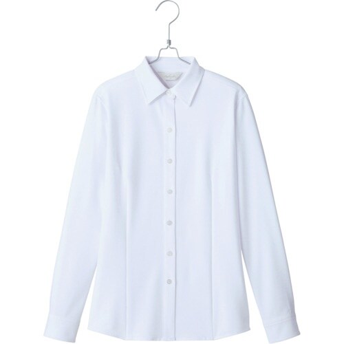 ピエ 長袖ブラウスHCB4001 ホワイト 21