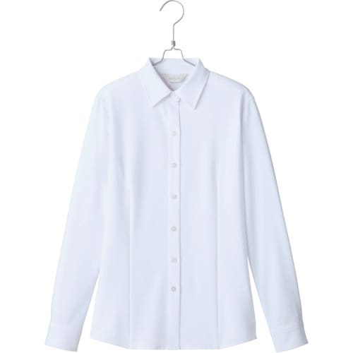 ピエ 長袖ブラウスHCB4001 ホワイト 11