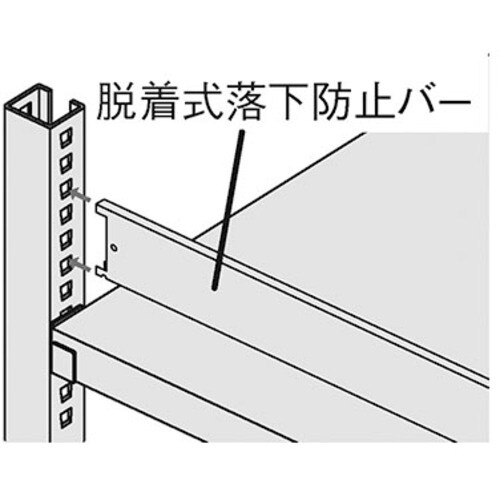 NAIKI 脱着式落下防止バー
