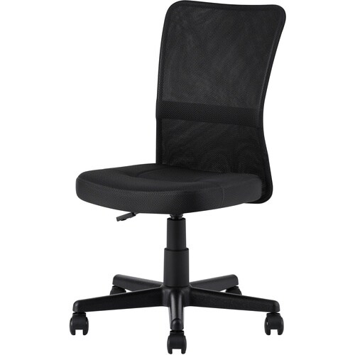 IRIS 108499 メッシュバックチェア ブラ