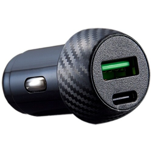 アイメディア シガーソケット用スマホ充電アダプタ