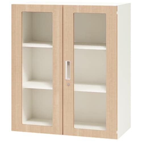 NAIKI ガラス両開き書庫