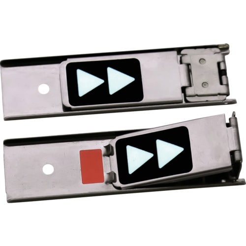 ノムラテック サッシ用簡易補助錠 お知らせマーク付