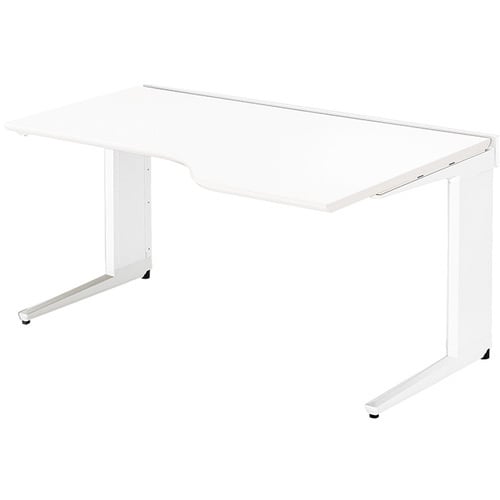 NAIKI 平デスク(右ウェーブタイプ) トリアス