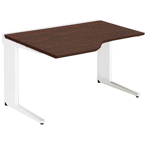 NAIKI 平デスク(左ウェーブタイプ) トリアス