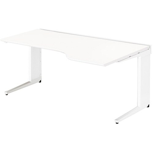 NAIKI 平デスク(右ウェーブタイプ) トリアス