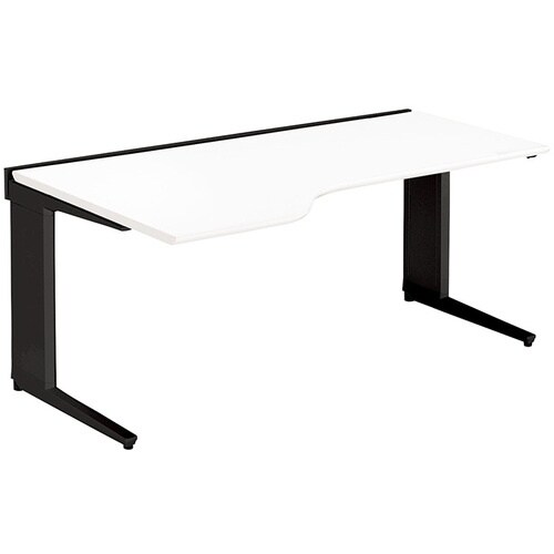 NAIKI 平デスク(左ウェーブタイプ) トリアス