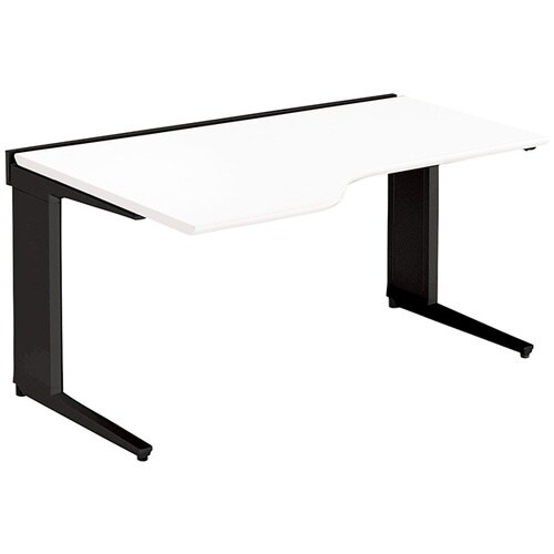 NAIKI 平デスク(左ウェーブタイプ) トリアス