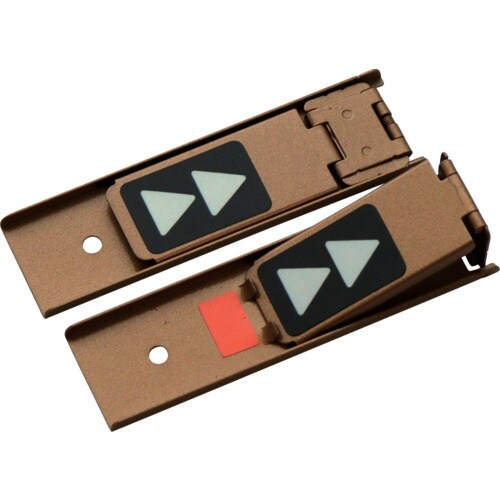 ノムラテック サッシ用簡易補助錠 お知らせマーク付