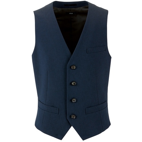 ピエ メンズベストAZ630051 ネイビー S