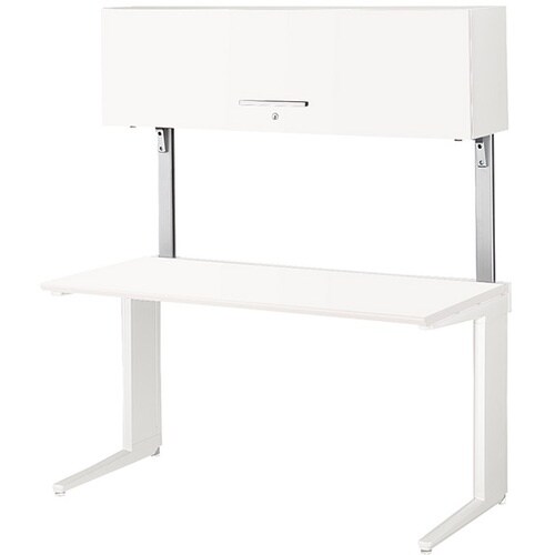 NAIKI 平デスク(上部ボックス付) トリアス