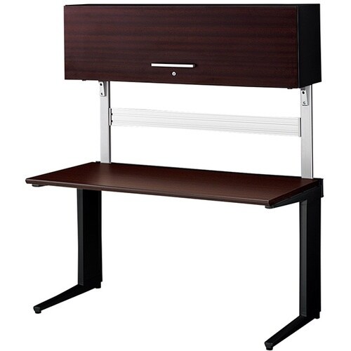 NAIKI 平デスク(上部ボックス付) トリアス