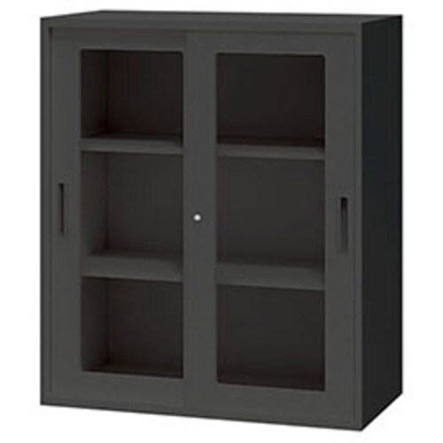 NAIKI ガラス引違い書庫(枠付) CWS型収納