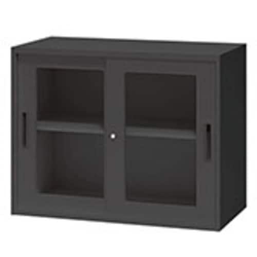 NAIKI ガラス引違い書庫(枠付) CW型収納庫