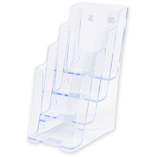 ササガワ カタログホルダー A4三ッ折 4段