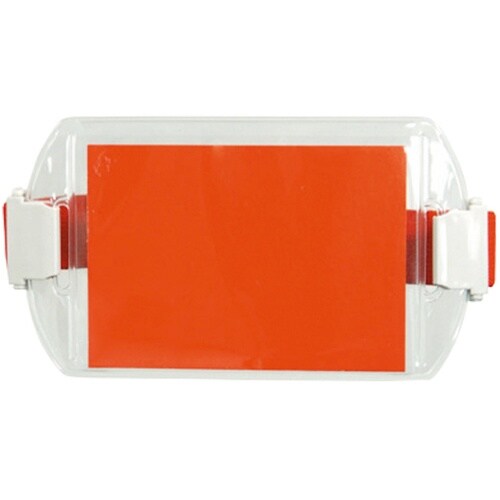 ササガワ 腕章名札 アームパス 差し込み式 レッド