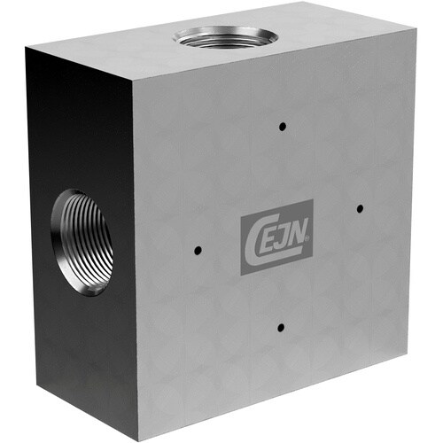 CEJN ステンレス・高圧 4ポートクロスブロック
