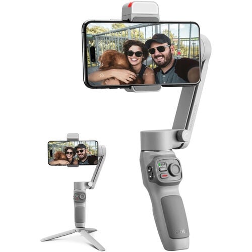 ZHIYUN LEDフィルライト付きスマホ用ジンバ