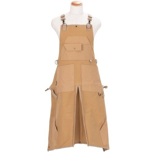 ナカバヤシ 5WAY難燃エプロンバッグL/タン