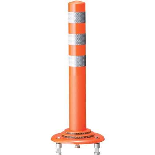 積水 車線分離標 ポールコーンNF 三本脚 PC−