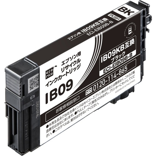 ecorica IB09KB互換リサイクルインクカ
