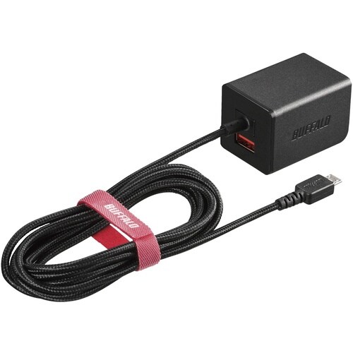 BUFFALO AC−USB 2.4A micro