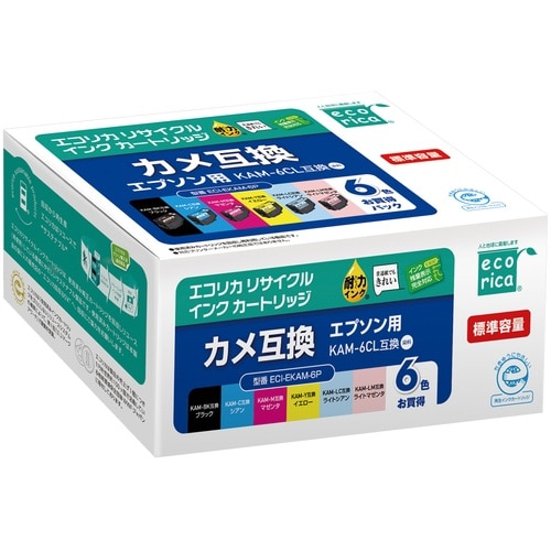 ecorica KAM−6CK互換リサイクルインク