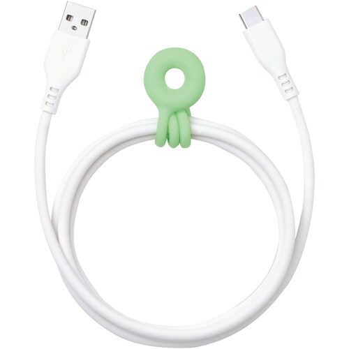 ソニック しなやかシリコンUSBケーブル 1m T