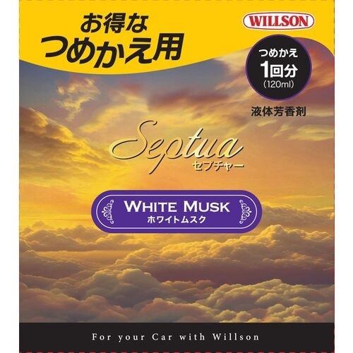 WILLSON 自動車用 芳香剤 セプチャー ホワ