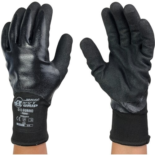 WINCESS ニトリル背抜き手袋 耐油 フルコー