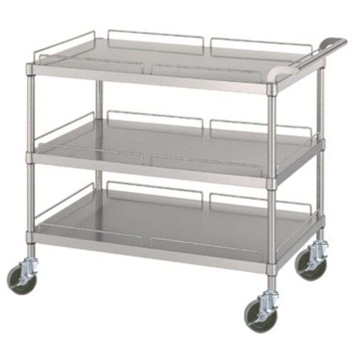 シンコー ステンレスワゴン 天地3段タイプ(SUS