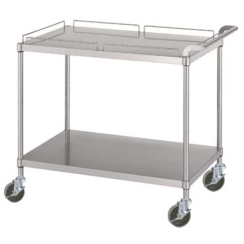 シンコー ステンレスワゴン 天地2段タイプ(SUS