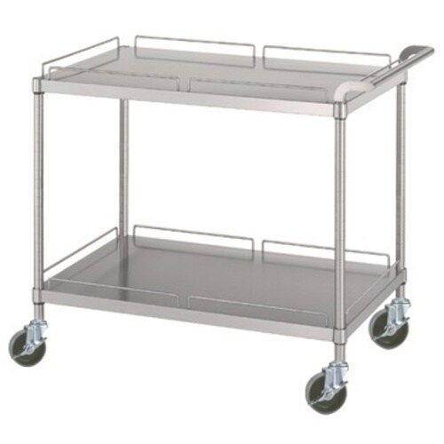 シンコー ステンレスワゴン 天地2段タイプ(SUS