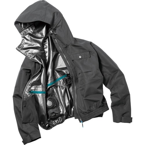 Makku エアレインプロショートブルゾン ブラッ