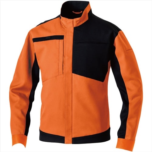 SOWA 9522−00 長袖ブルゾン オレンジ