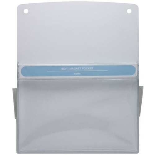ソニック ソフトマグネットポケット A4 ホワイト