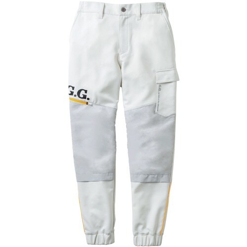 G.G. 0522−08 ジョガーパンツ ホワイト