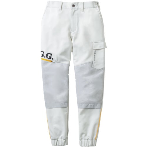 G.G. 0522−08 ジョガーパンツ ホワイト