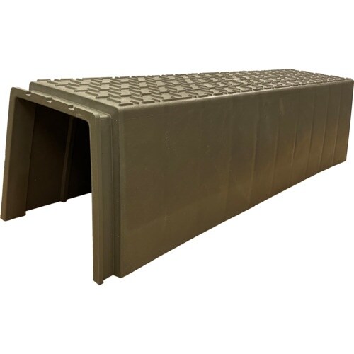 ウッドプラスチック 畦畔(あぜ)カバー両受タイプ