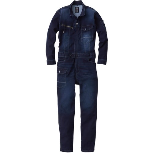 NBW 2082−20 つなぎ ミッドインディゴ