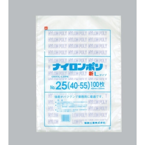 福助 ナイロンポリ 新Lタイプ NO.25(40−