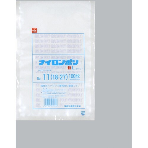 福助 ナイロンポリ 新Lタイプ NO.11(18−