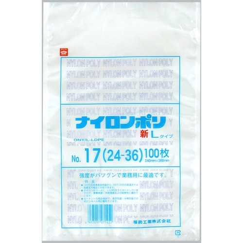 福助 ナイロンポリ 新Lタイプ NO.17(24−