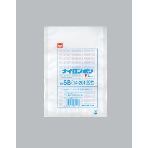 福助 ナイロンポリ 新Lタイプ NO.5B(14−