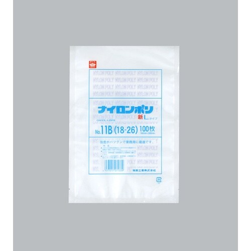 福助 ナイロンポリ 新Lタイプ NO.11B(18