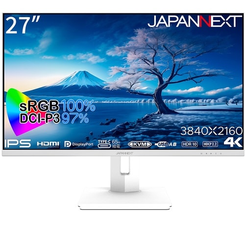 JAPANNEXT デスクワークモニター 4K・H