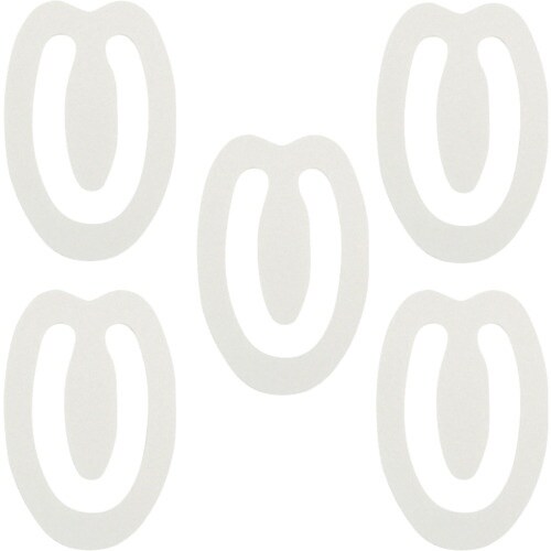 axis 紙のクリップ ホワイト 100個入